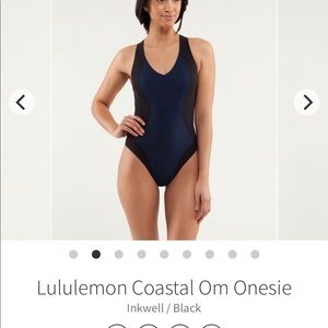 🌸Lululemon Coastal Om Onesie Swimsuit Size 6